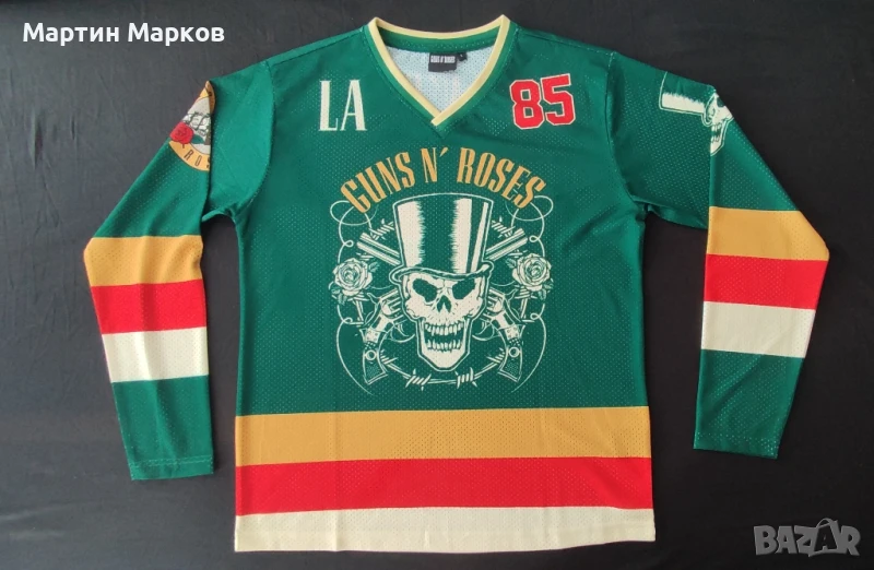 Guns N' Roses LA 85 Shirt Mens , снимка 1