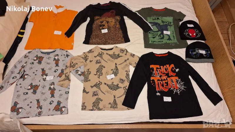 детски дрешки почти нови обличани по един път за деца 4 5 6 годишни, снимка 1