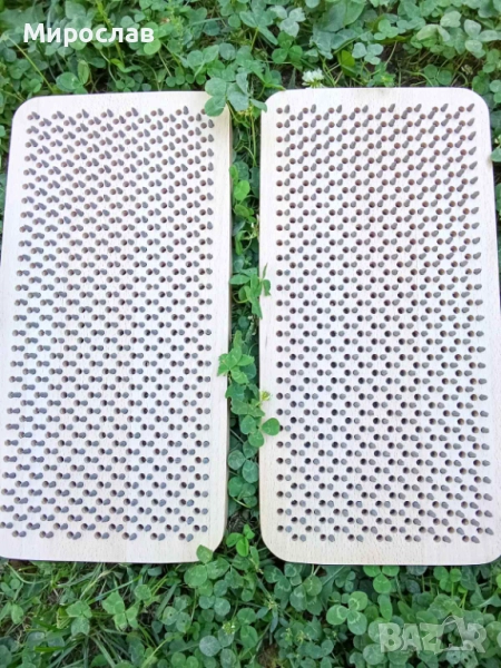 Садху дъски/букови/ за начинаещи и напреднали с перфектно поцинковани пирони., снимка 1