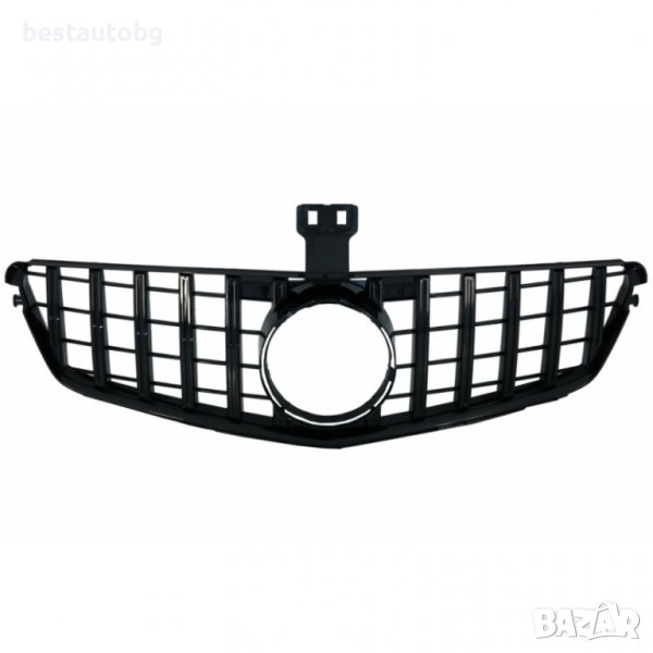 Решетка GT-R дизайн за Mercedes C-Class W204 (2007-2014) Черен гланц, снимка 1