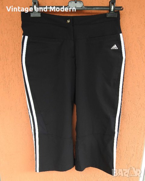 Adidas ClimaCool дамски 3/4 спортни панталони панталон долнище (S), снимка 1