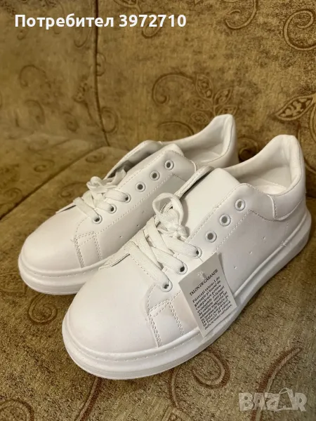 Бели дамски кецове , снимка 1