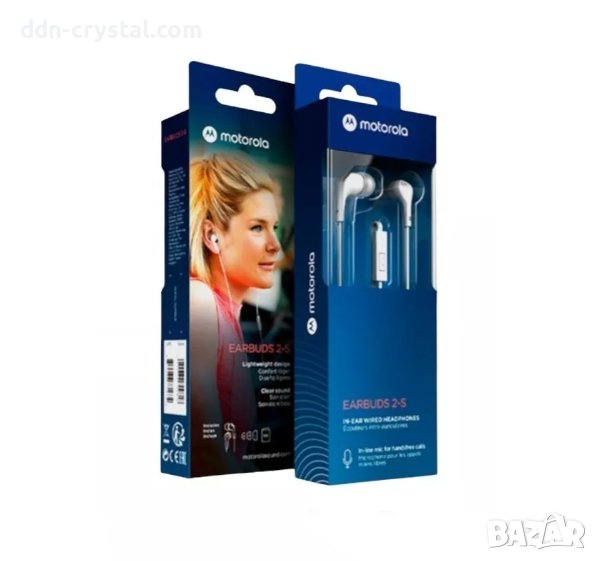 Слушалки Motorola Earbuds 2-S, снимка 1