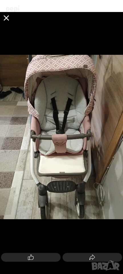бебешка количка 3 в 1 Adamex, снимка 1
