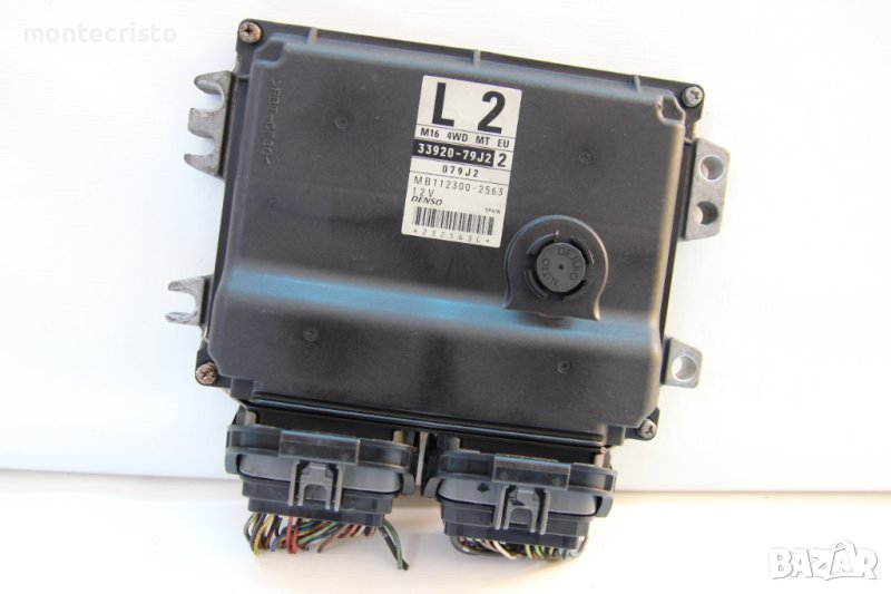 Моторен компютър ECU Suzuki SX4 (2007-2013г.) 3392079J2 / 33920-79J2 / MB112300-2563 / MB1123002563, снимка 1