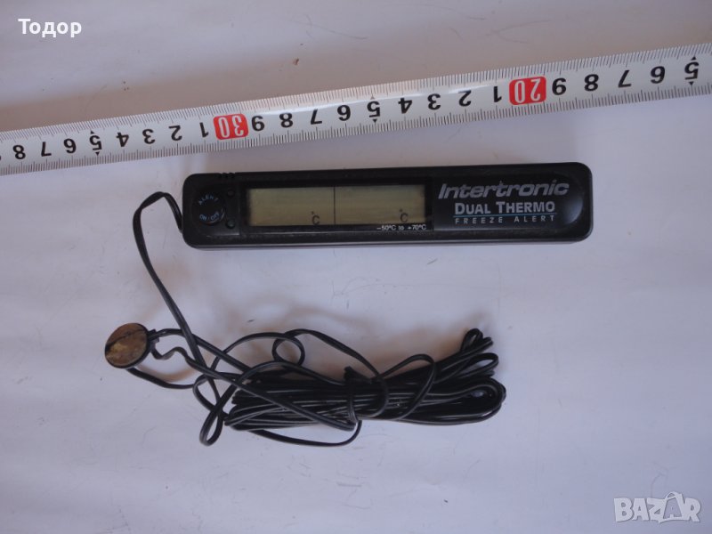 Двоен термометър с предположение за измръзване , снимка 1