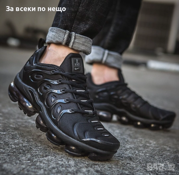 Nike AIR VAPORMAX PLUS BLACK Мъжки Маратонки С Кутия👟Мъжки Спортни Обувки Код S81, снимка 1
