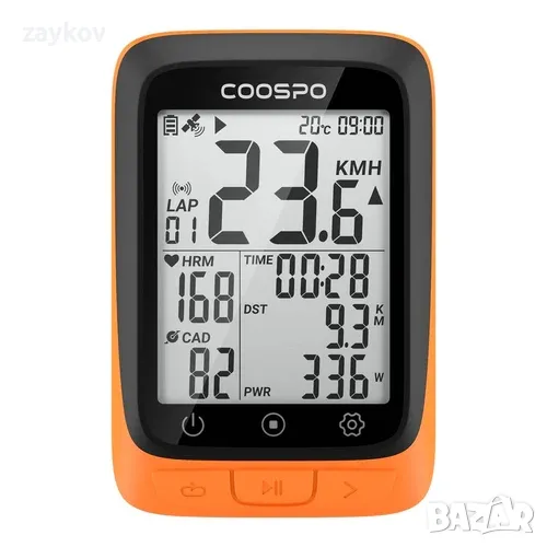 Coospo BC107 GPS велосипеден компютър, снимка 1