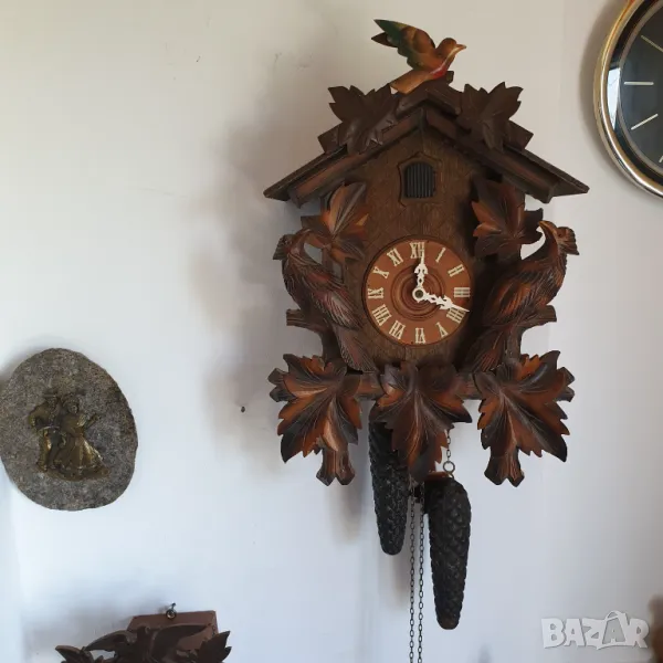 Стенен часовник с кукувица - Шварцвалд, снимка 1