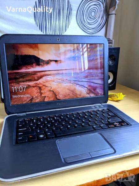 14" Пъргав лаптоп Dell Inspir0n 14z, i3, 4GB RAM, 320GB HDD, HDMI + camera и зарядно, снимка 1