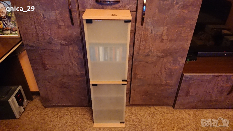 Шкаф етажерка за съхранение на 150 броя компакт диска, снимка 1