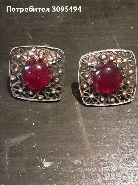 РЕТРО ФИЛИГРАНЕНИ ЧЕШКИ РЪКАВЕЛИ.70те.г., снимка 1