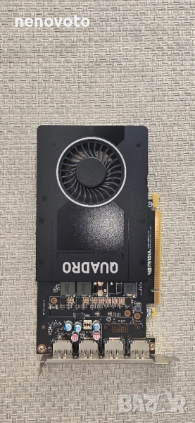 Професионална Видео карта PNY Quadro P2000 5GB DDR5/160 BIT, снимка 1
