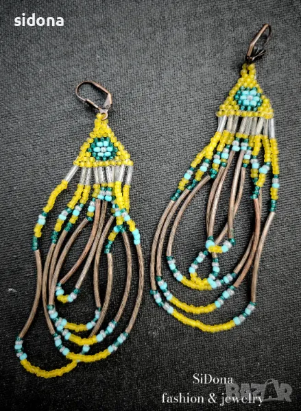 Висящи обеци SiDona част I, снимка 1