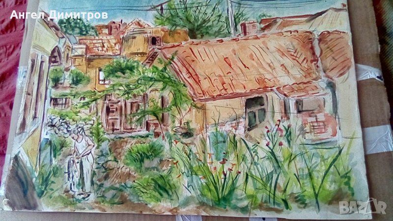 Акварел картина , снимка 1