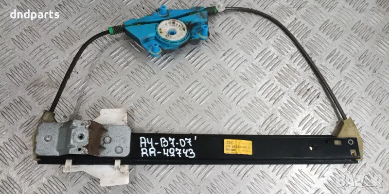 Стъклоповдигач Audi A4 B7 2007г.(заден десен)	, снимка 1