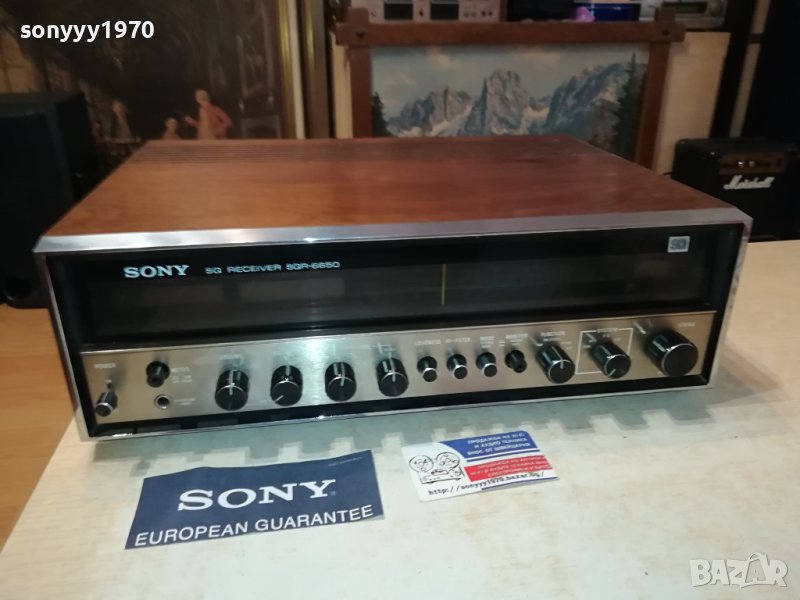 SONY SQ RETRO RECEIVER-MADE IN JAPAN 3008230850, снимка 1