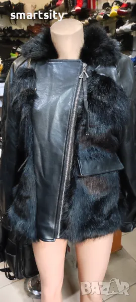 Страхотно дамско яке с пух ., снимка 1