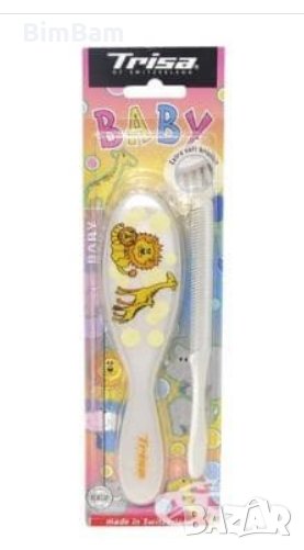 Бебешка четка за коса Trisa, снимка 1