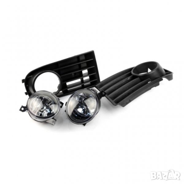 Комплект решетки и лампи за броня за Volkswagen GOLF MK5 2004-2009, снимка 1