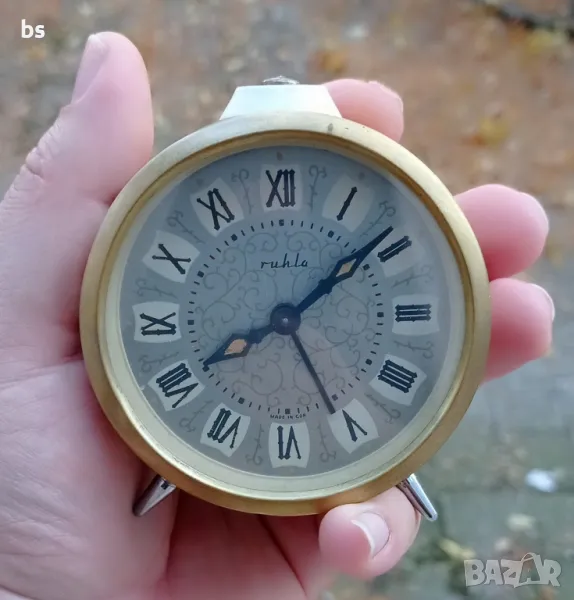 Ретро механичен будилник Ruhla, снимка 1