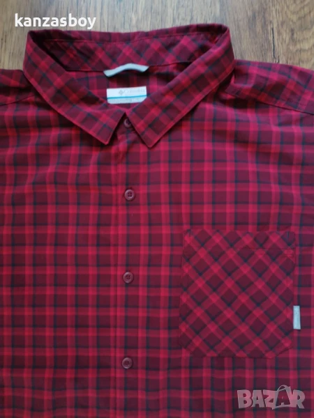 Columbia TRIPLE CANYON LS Shirt - мъжка стреч риза 2ХЛ, снимка 1