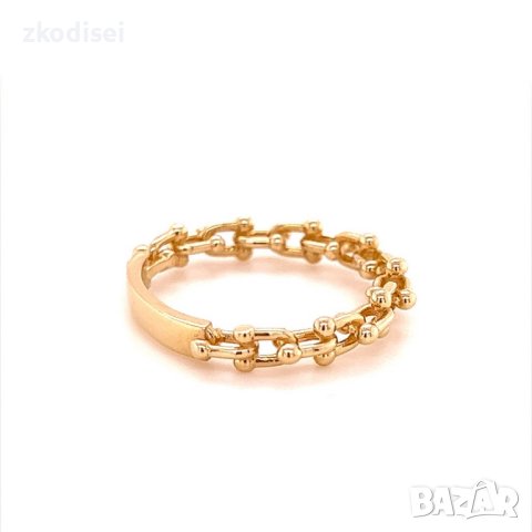 Златен дамски пръстен Tiffany 3,17гр. размер:57 14кр. проба:585 модел:16925-5, снимка 3 - Пръстени - 41179863