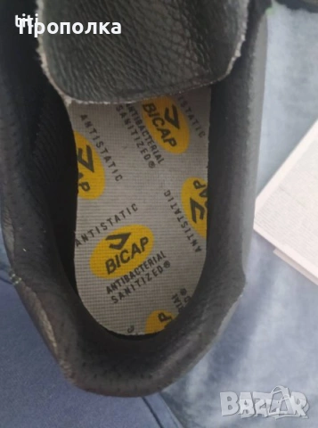 Сертифицирани Работни обувки Bicap, естествена кожа №45, снимка 7 - Други - 53685849
