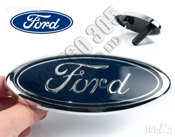 Оригинална Емблема Форд Фокус Куга Транзит Въртяща 4M51-8216-AA, снимка 8 - Аксесоари и консумативи - 53761524