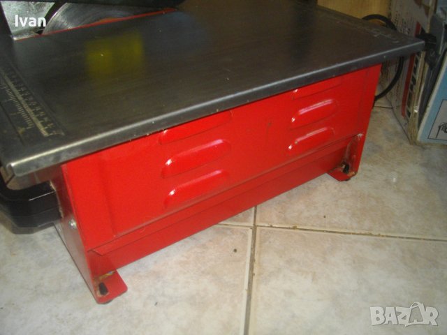 HEKA ф180mm/600W-Немска Профи Ел.Машина Мокро/Сухо Рязане Плочи/Плочки-С Вана За Вода-Почти Нова, снимка 14 - Други инструменти - 40982317