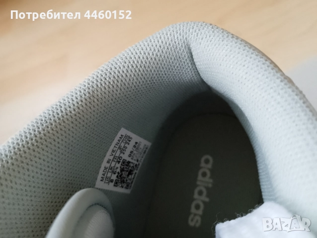 нови дамски обувки Adidas - 40 номер, снимка 4 - Дамски ежедневни обувки - 52622544