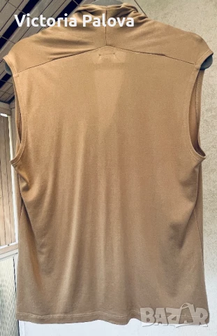 Скъпа блуза/топ  HESS NATUR 70% коприна, снимка 7 - Корсети, бюстиета, топове - 51300377