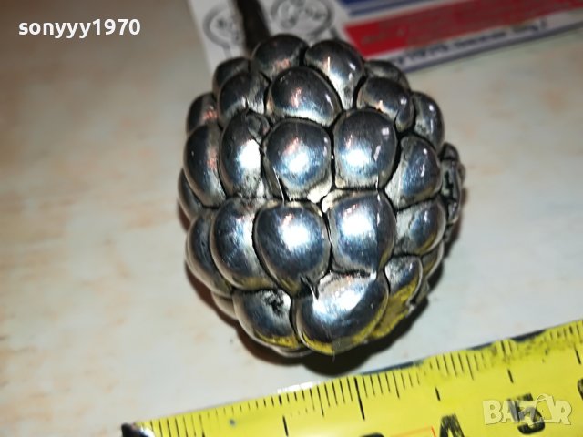 ПОСРЕБРЕНА АНТИКА ОТ ФРАНЦИЯ-ТЕЖКА МАСИВНА 2703231648, снимка 12 - Антикварни и старинни предмети - 40155391