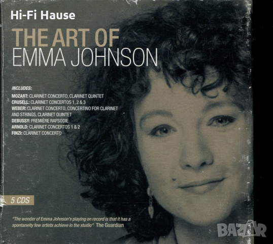 The Art of Emma Jhnson-5cd, снимка 1 - CD дискове - 36237556