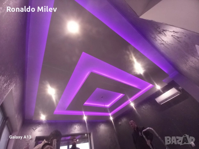 ремонт на бани и покриви шпакловка и боя