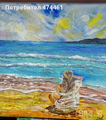 Картини с маслени бои и акрил, снимка 6 - Картини - 27627520
