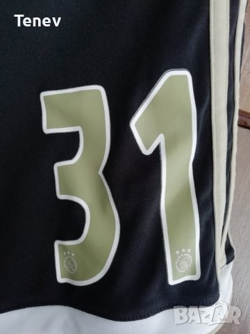 Ajax Nicolas Tagliafico Adidas мачови оригинални футболни шорти къси гащи S, снимка 3 - Спортни дрехи, екипи - 39519380