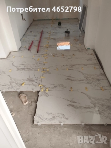 Лепене на фаянс, включващо подготовка на основата и полагане на лепило, снимка 11 - Строителни работници - 52523065