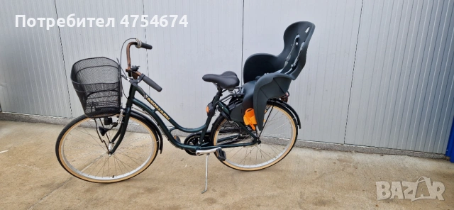 Дамски велосипед с детско столче MONARK колело 28", снимка 11 - Велосипеди - 53742813