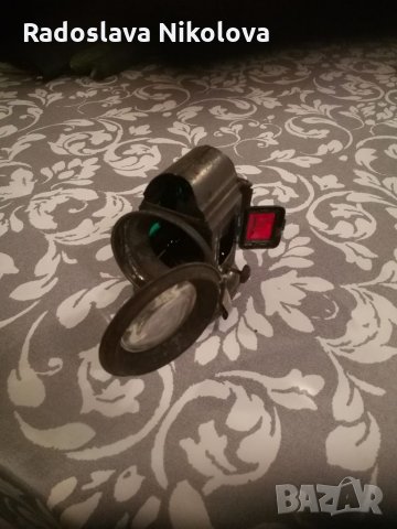 Ретро фар за колело Германия 1890 год, снимка 4 - Колекции - 34476927