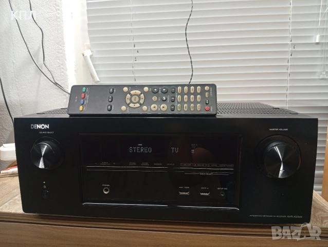 7.1 канален мрежов ресивър DENON AVR-X 2000 4K HDMI , снимка 2 - Ресийвъри, усилватели, смесителни пултове - 53029203