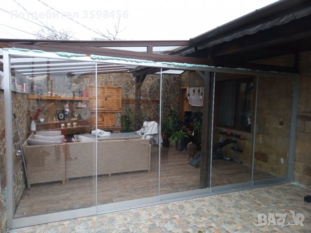 Стъклени и алуминиеви парапети,сгъваеми и безпрофилни остъкления , снимка 8 - Други услуги - 39308185