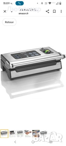 Комплект за вакуумно запечатване Laica VT3240 XPro Maxi, състоящ се от 1 професионален , снимка 7 - Други - 52463891