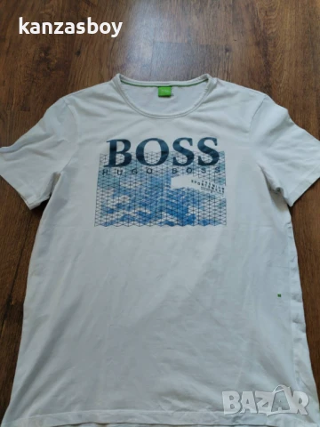 hugo boss green - страхотна мъжка тениска 2XL, снимка 3 - Тениски - 51196491