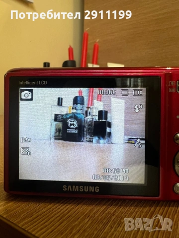 Фотоапарат Samsung 12.2 Mp с подаръци, снимка 5 - Фотоапарати - 53392474