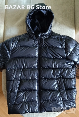Зимно непромокаемо яке с качулка размер L. Ново.