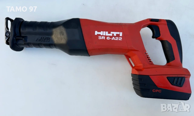 Hilti SR 6-A22 - Акумулаторен саблен трион 2x22V 5.2Ah, снимка 3 - Триони и циркуляри - 53125785