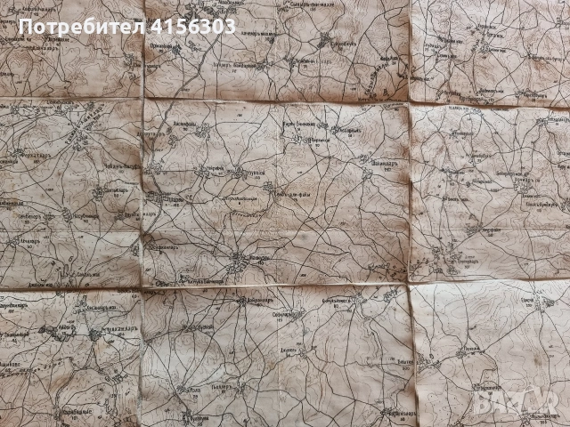 Продавам верстови топографски руски бойни карти от руско-турската война 1877/1878 година., снимка 5 - Колекции - 53517922