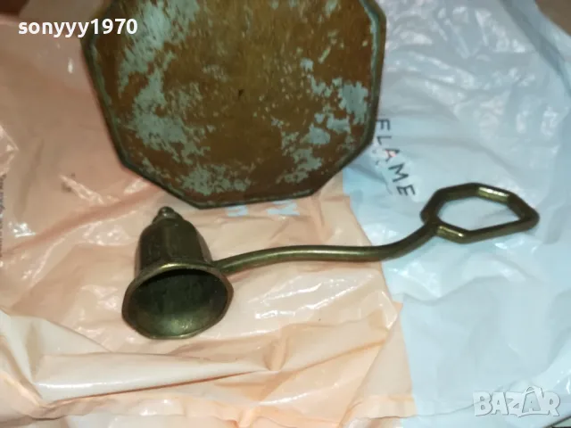 МЕД МЕСИНГ 2БР  ОТ ФРАНЦИЯ 1811241542, снимка 18 - Антикварни и старинни предмети - 48013283