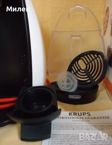 Кафемашина с гаранция 1 година NESCAFÉ® Delonghi Dolce Gusto Piccolo.White, снимка 2 - Кафемашини - 53289374